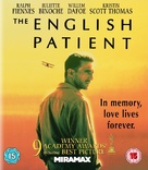 The English Patient - British Blu-Ray movie cover (xs thumbnail)