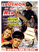 Down to the Sea in Ships - Belgian Movie Poster (xs thumbnail)