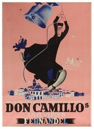 Le Petit monde de Don Camillo - Danish Movie Poster (xs thumbnail)
