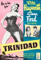 Affair in Trinidad - Swedish Movie Poster (xs thumbnail)