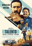 The Unbearable Weight of Massive Talent - Chilean Movie Poster (xs thumbnail)