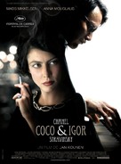 Coco Chanel &amp; Igor Stravinsky - French Movie Poster (xs thumbnail)