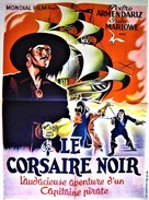 El corsario negro - French Movie Poster (xs thumbnail)
