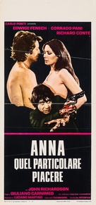 Anna, quel particolare piacere - Italian Movie Poster (xs thumbnail)
