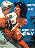 Tiara Tahiti - Danish Movie Poster (xs thumbnail)
