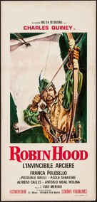 Robin Hood, l&#039;invincibile arciere - Italian Movie Poster (xs thumbnail)