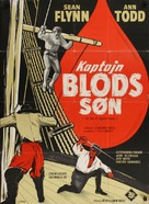 El hijo del capit&aacute;n Blood - Danish Movie Poster (xs thumbnail)