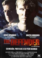 The Defender - Spanish Movie Poster (xs thumbnail)