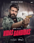 &quot;Vidas Bandidas&quot; - Brazilian Movie Poster (xs thumbnail)