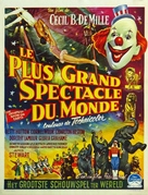 The Greatest Show on Earth - Belgian Movie Poster (xs thumbnail)