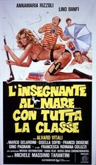 L&#039;insegnante al mare con tutta la classe - Italian Movie Poster (xs thumbnail)