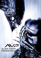 AVP: Alien Vs. Predator - Slovenian Movie Poster (xs thumbnail)