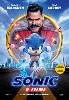 Sonic the Hedgehog - Portuguese Movie Poster (xs thumbnail)