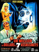Un milione di dollari per sette assassini - French Movie Poster (xs thumbnail)