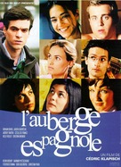 L&#039;auberge espagnole - French Movie Poster (xs thumbnail)