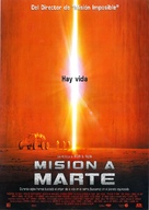 Mission To Mars - Spanish Movie Poster (xs thumbnail)