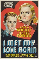 I Met My Love Again - Movie Poster (xs thumbnail)
