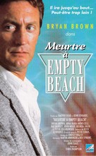 The Empty Beach - French VHS movie cover (xs thumbnail)