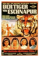 Der Tiger von Eschnapur - German Movie Poster (xs thumbnail)