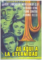From Here to Eternity - Spanish Movie Poster (xs thumbnail)