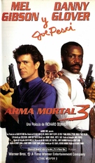 Lethal Weapon 3 - Argentinian VHS movie cover (xs thumbnail)