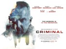 Criminal - British Movie Poster (xs thumbnail)