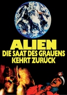 Alien 2 - Sulla terra - German DVD movie cover (xs thumbnail)