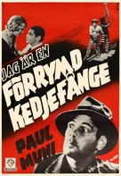 I Am a Fugitive from a Chain Gang - Swedish Movie Poster (xs thumbnail)