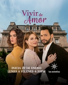 &quot;Vivir de amor&quot; - Mexican Movie Poster (xs thumbnail)