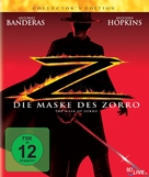 The Mask Of Zorro - German DVD movie cover (xs thumbnail)
