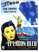 The Blue Lagoon - French Movie Poster (xs thumbnail)