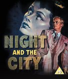 Night and the City - British Blu-Ray movie cover (xs thumbnail)