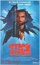 Stick - Finnish VHS movie cover (xs thumbnail)