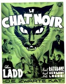 The Black Cat - Belgian Movie Poster (xs thumbnail)