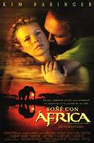 I Dreamed of Africa - Spanish Movie Poster (xs thumbnail)
