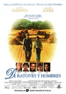 Of Mice and Men - Spanish Movie Poster (xs thumbnail)