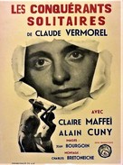 Les conqu&eacute;rants solitaires - French Movie Poster (xs thumbnail)