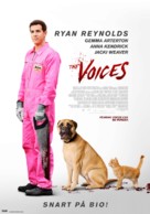 The Voices - Swedish Movie Poster (xs thumbnail)
