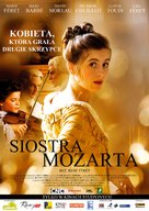 Nannerl, la soeur de Mozart - Polish Movie Poster (xs thumbnail)
