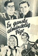 En ganske almindelig pige - Danish Movie Poster (xs thumbnail)