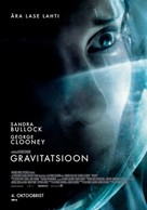 Gravity - Estonian Movie Poster (xs thumbnail)
