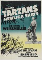 Tarzan&#039;s Secret Treasure - Swedish Movie Poster (xs thumbnail)