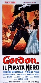 Gordon, il pirata nero - Italian Movie Poster (xs thumbnail)