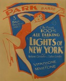 Lights of New York - Movie Poster (xs thumbnail)