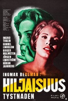 Tystnaden - Finnish Movie Poster (xs thumbnail)