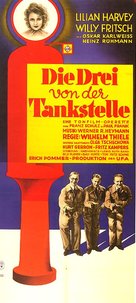 Die drei von der Tankstelle - German Movie Poster (xs thumbnail)