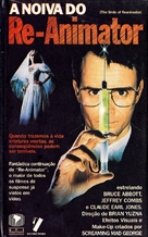 Bride of Re-Animator - Brazilian VHS movie cover (xs thumbnail)