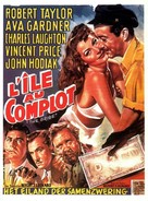 The Bribe - Belgian Movie Poster (xs thumbnail)