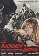 El ataque de los muertos sin ojos - German Movie Poster (xs thumbnail)