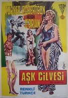 Love Has Many Faces - Turkish Movie Poster (xs thumbnail)
